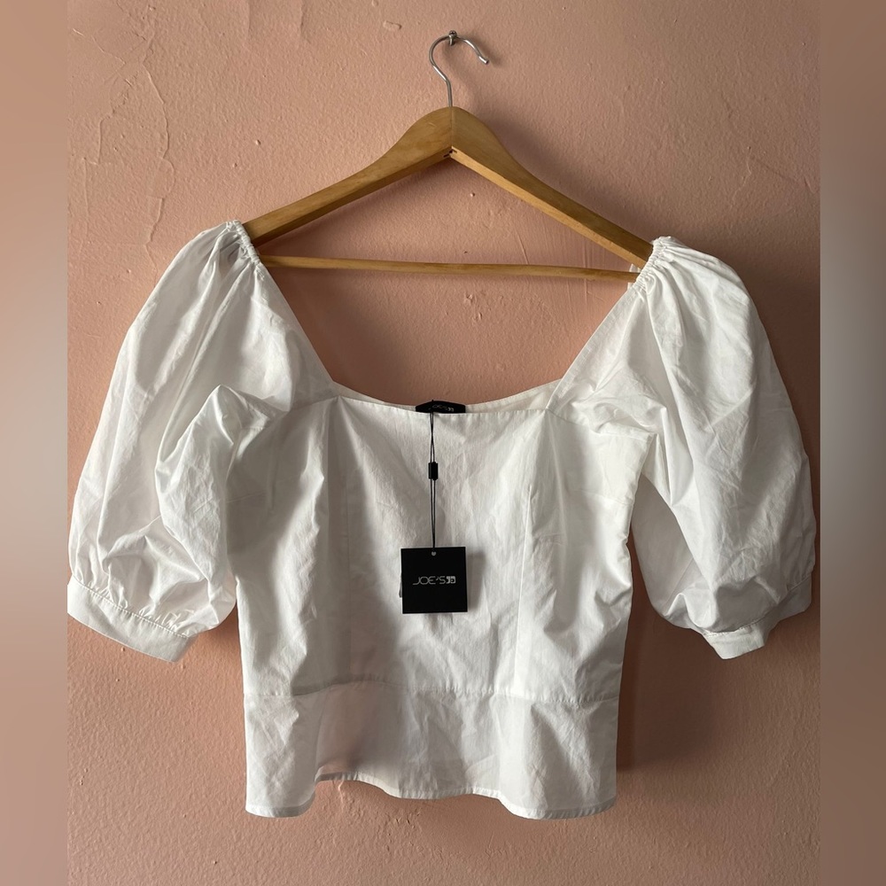 Joes Jeans White top size small new with tag